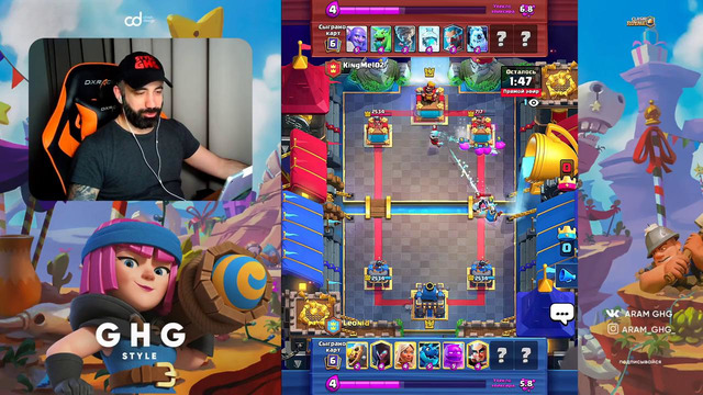 Зуб даю, это самый эпичный бой в истории клеш рояль битва топов