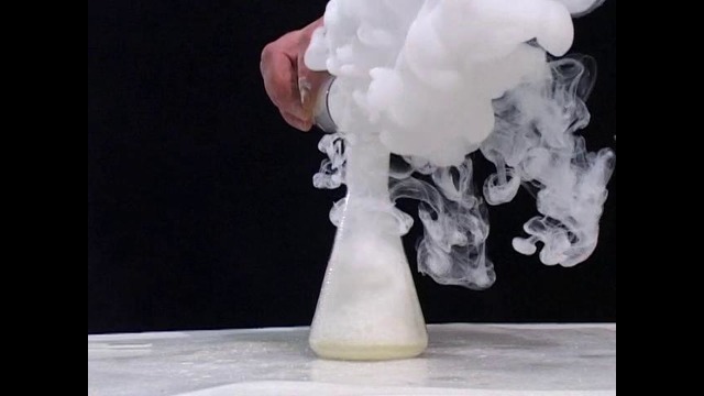 Химические реакции с выделением дыма