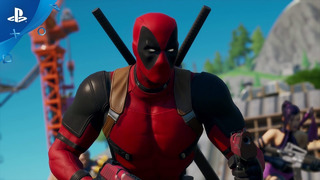 Fortnite | X-Force Joins Deadpool | PS4
