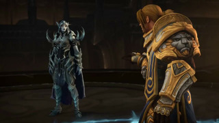 Warcraft Shadowlands Сильвана и Андуин – Торгаст MegaCinematic