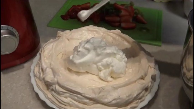 Торт-десерт «ПАВЛОВА». На вкус как МОРОЖЕНОЕ – ванильный ПЛОМБИР / Cake dessert Anna Pavlova