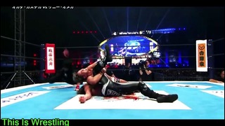 Kazuchika Okada VS Kenny Omega Wrestle Kingdom 11 Highlights