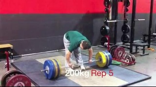 200kg Clean for Reps – +2x Bodyweight (1)