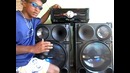 Mini system sony 1500w rms