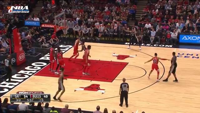 NBA 2018: San Antonio Spurs vs Chicago Bulls | Highlights | NBA Season 2017-18
