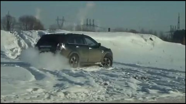 Каптива на снегу