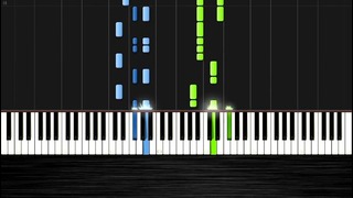 Enrique Iglesias – Bailando – Piano Tutorial by PlutaX – Synthesia