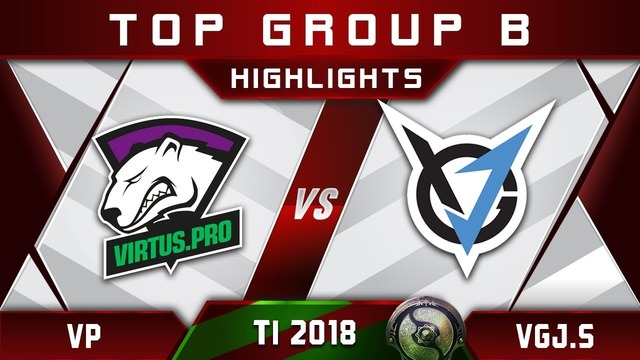 Highlights VP vs VGJ.Storm (4 день) TI8 The International 2018 Dota 2 18.08.2018