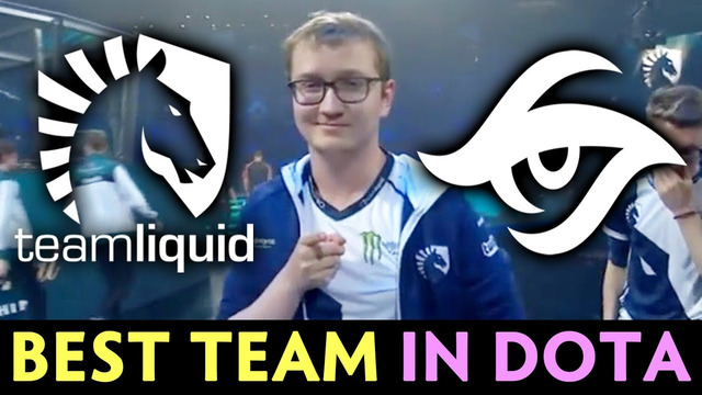 Secret vs liquid — best team in dota right now