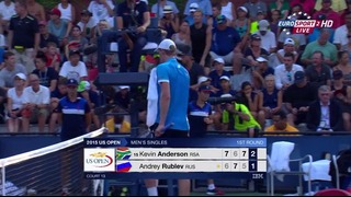 K.Anderson – A.Rublev.US Open 2015