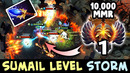 Abed on Sumail level Aghs Storm Spirit COMBO — 10k SEA gods battle