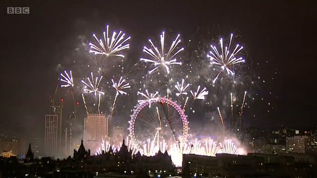 London’s New Year’s Eve Fireworks 2019