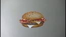 Art – Drawing Time Lapse: McDonald’s Chorizo BBQ (4 of 5 burgers)