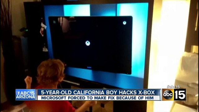 5 летний мальчик взломал Xbox Live