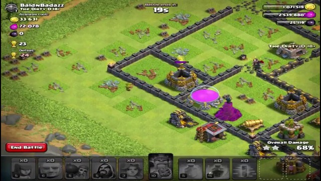 Clash of Clans-КВ №3(Чемп. лига)