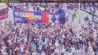 FC Barcelona Champion Parade || La Liga Champions 2017/2018