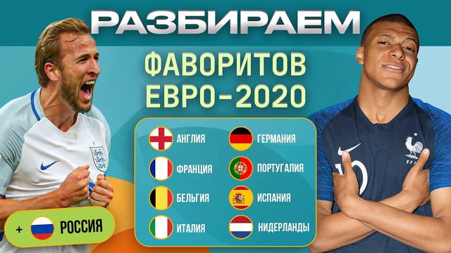 Разбираем всех фаворитов ЕВРО-2020 | МЯЧ Подкаст
