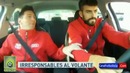 У Месси волосы встают дыбом от вождении авто Жерара Пике