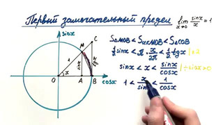 Первый замечательный предел
