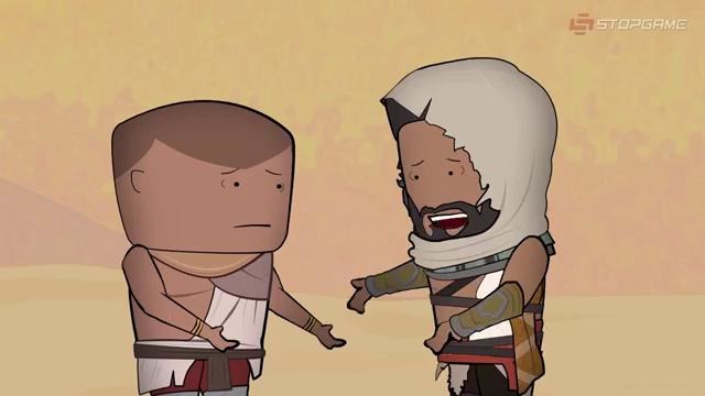 Уэс и Флинн играют в Assassin’s Creed: Origins