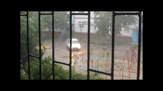 Сильный дождь в Ташкенте (30.05.2014)