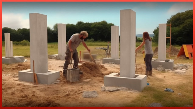 Couple Spends 3 YEARS Building Amazing Dream House | Start to Finish Construction @CommeUnPingouin