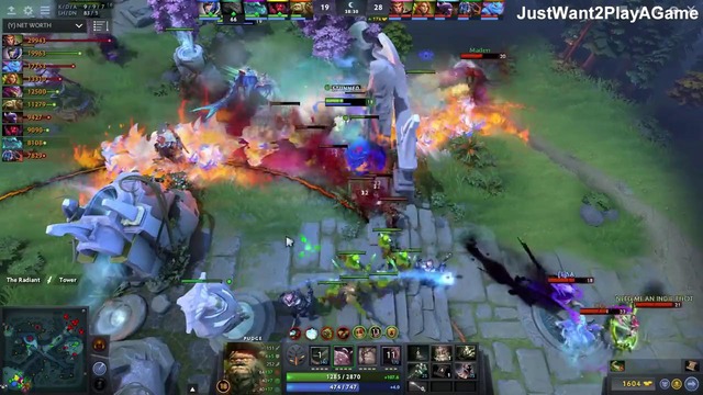 Dota 2 GH [Pudge] vs Matumbaman! Try Hard Comeback 7.07