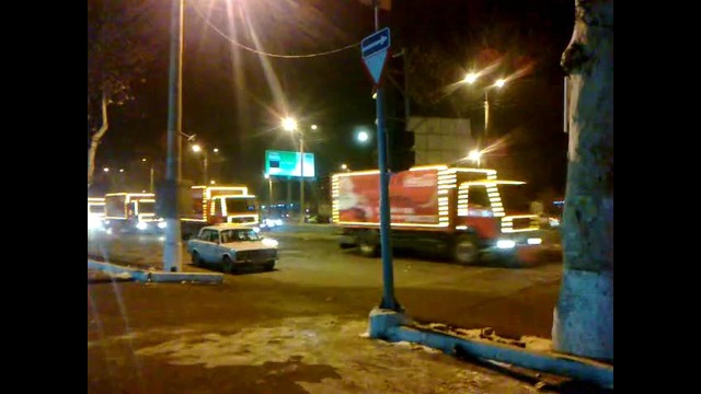 Coca cola New Year 2012 Tashkent