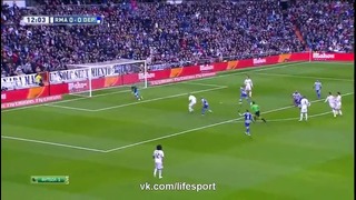Реал Мадрид 2:0 Депортиво | Испанская Примера 2014/15 | 23-й тур | Обзор матча