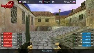 CS 1.6 ASUS FBoty 2012: Virtus.PRO vs Place2Play (de inferno)