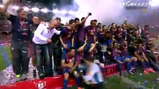 Барселона – Чемпионы кубка Испании 2012