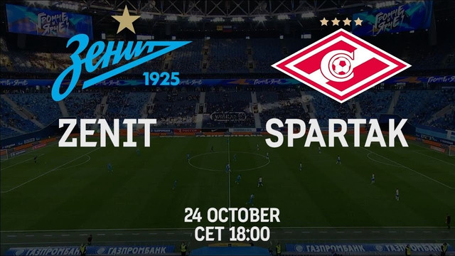 Watch Zenit vs Spartak match with great history
