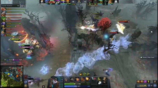 Dota 2 TI7 – Unique Aegis steal by Nando (Sick Blinding Light)