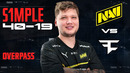 40 K against Faze | NAVI s1mple POV at IEM Cologne 2023
