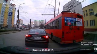 Новая подборка ДТП и аварий от «Дорожные войны» за 28.03.2017