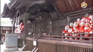 Японский Храм Где Сжигают Куклы. Дарумы Со Всей Японии
