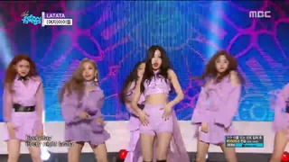 [HOT] D(G)I-DLE – LATATA @Show Music core 20180526