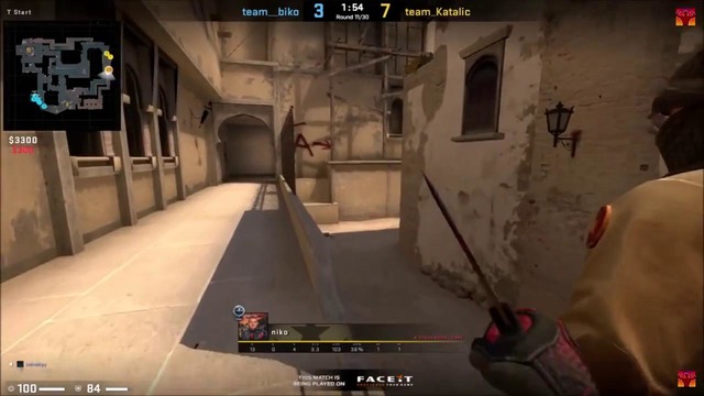 POV – NiKo (FaZe) plays FACEIT ⁄ mirage ⁄ January 2019