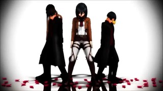Attack on MMD – Pomp and Circumstance (Mikasa & Annie ver.)
