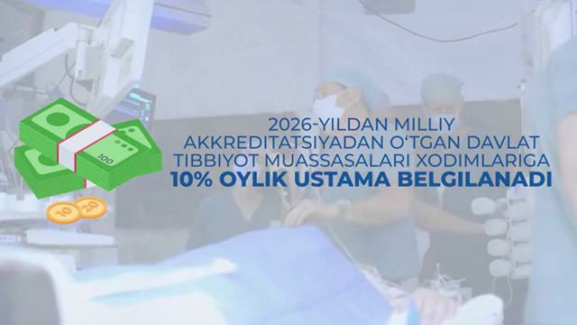 Миллий аккредитация – бу тиббиёт муассасасининг сифат, хавфсизлик ва бошқарув маданияти бўйича баҳоланиши ҳамда давлат томонидан тан олинишидир