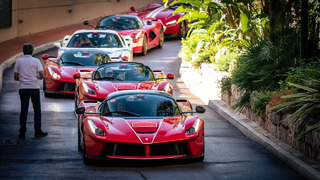 MONACO Ferrari Heaven! 7x Laf, 18x Monza, Enzo, 812 Comp