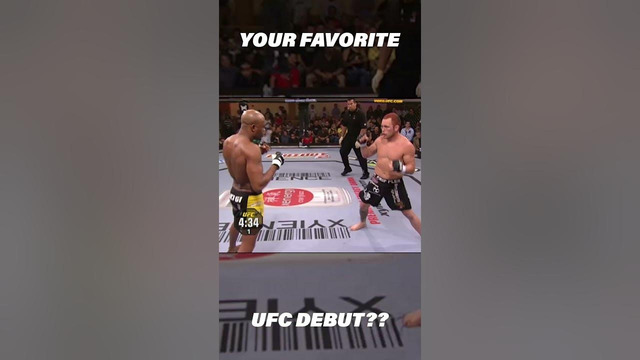 Which UFC Debut is Your Favorite