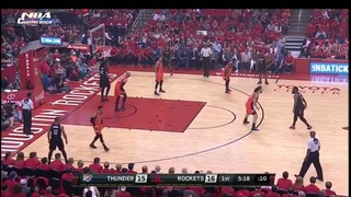 Houston Rockets vs Oklahoma City Thunder – Highlights | Game 1 | NBA Playoffs 2017