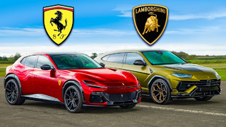 Кто победит в заезде: Ferrari Purosangue или Lamborghini Urus