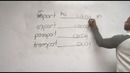 English Vocabulary – Roots – ‘port