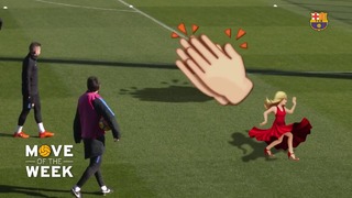MOVE OF THE WEEK #11 | Jordi Alba scores on Samuel Umtiti the goalkeeper