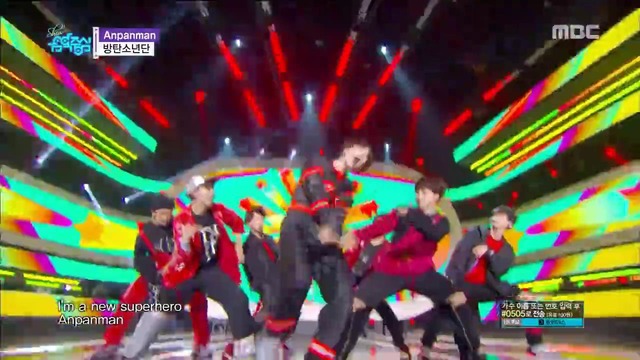 [Comeback Stage]BTS – Anpanman @ Show Music core 20180526