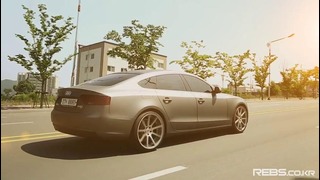 Audi a5 on rebs rs 09