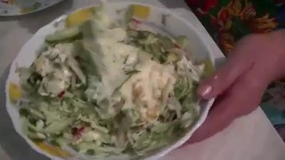 Салат из свежей капусты Готовим дома Очень вкусно