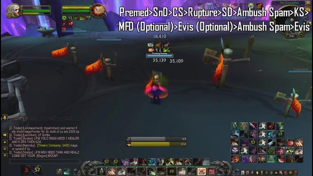 Sensus – WoW Rogue PvP Guide-Montage – Rogue Openers [Patch 5.4.7